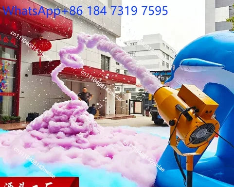 Máquina de Espuma de Alta Potencia de 1000W 1500W, Generador de Espuma de Burbujas Portátil para Fiestas en la Piscina, Eventos de Verano al Aire Libre para Niños