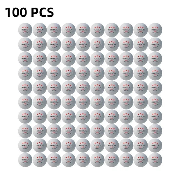 Huieson pelotas de Ping Pong profesionales de 3 estrellas ABS + nuevo Material pelotas de tenis de mesa para Robot de entrenamiento multibalas