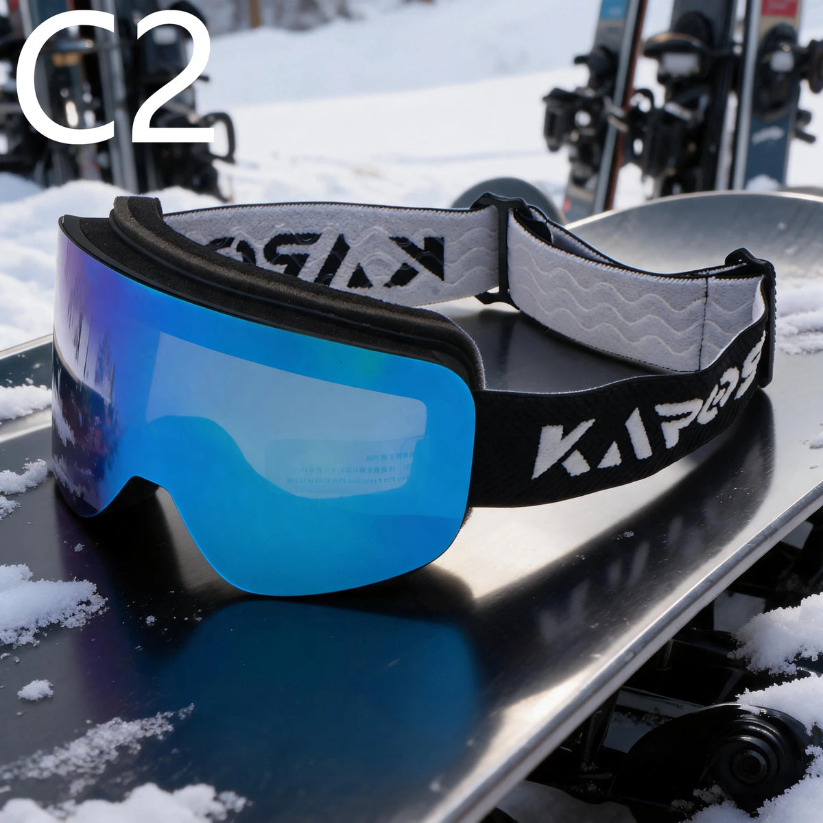 Gafas de esquí Karos de doble capa, antivaho, UV400, ligeras, nuevas, para deportes de invierno, snowboard, motos de nieve, montañismo.