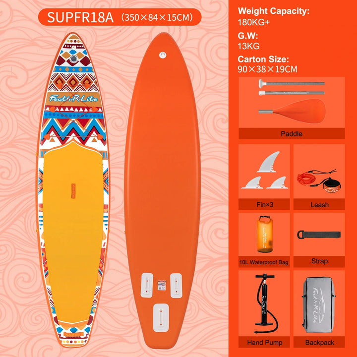 Tabla de Paddle Surf Inflable, Tabla de Surf SUP, 320-385CM, Antideslizante, para Deportes Acuáticos