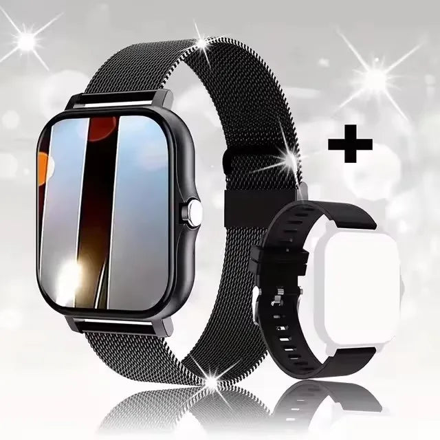 Reloj inteligente multifuncional 2026 para hombre y mujer, con conexión Bluetooth para teléfono, música, pulsera deportiva de fitness, monitor de sueño ht30