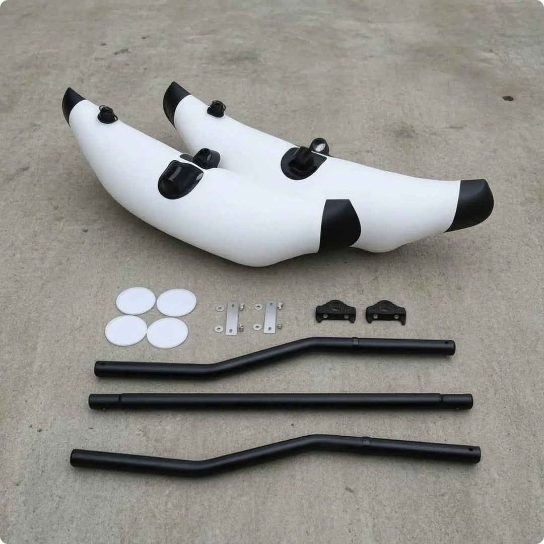Kit de estabilizador flotante para kayak, con flotadores para canoa, fabricado en PVC, para controlar el equilibrio.