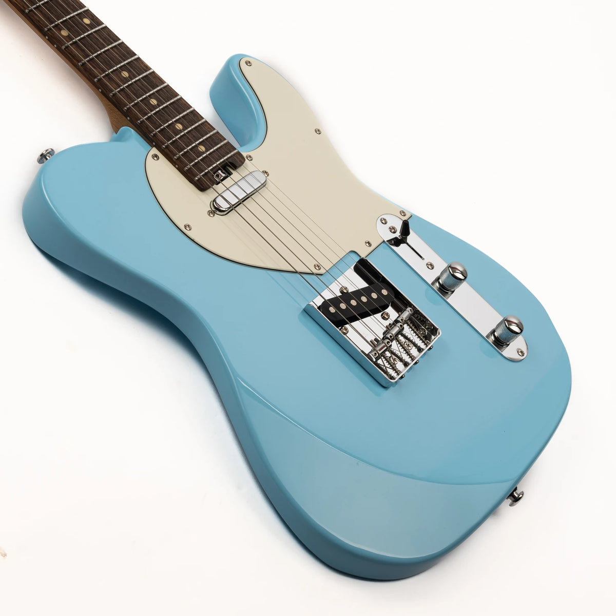 EART Guitarra EYP-TLC Eléctrica 6 Cuerdas Cuerpo Sólido Asado Bookmatch Caoba Traste de Acero Inoxidable Recién llegados