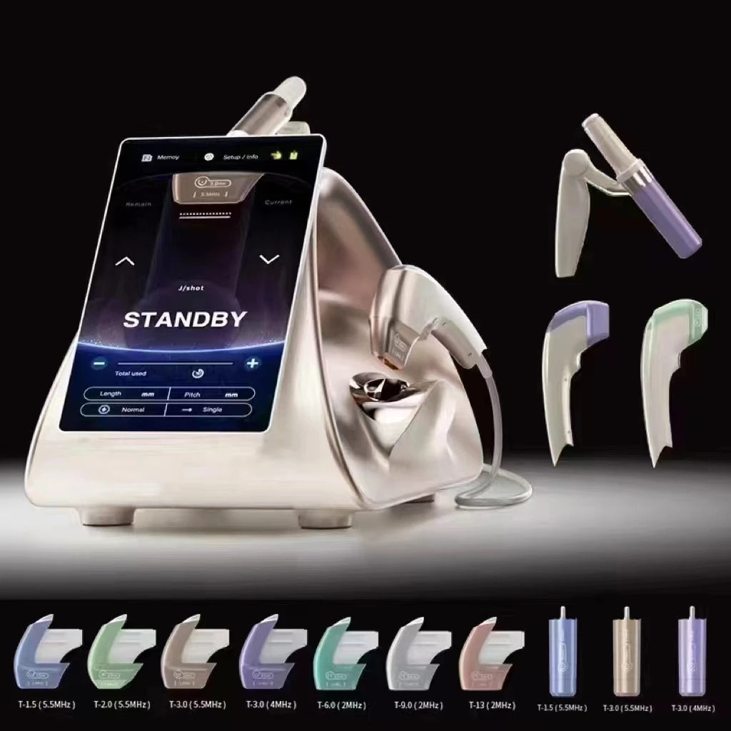 Máquina Profesional de Lifting Facial y Corporal HIFU 12D, Reafirmante de Piel, Antienvejecimiento, Rejuvenecimiento de la Piel, Dispositivo para Esculpir la Línea de la Mandíbula