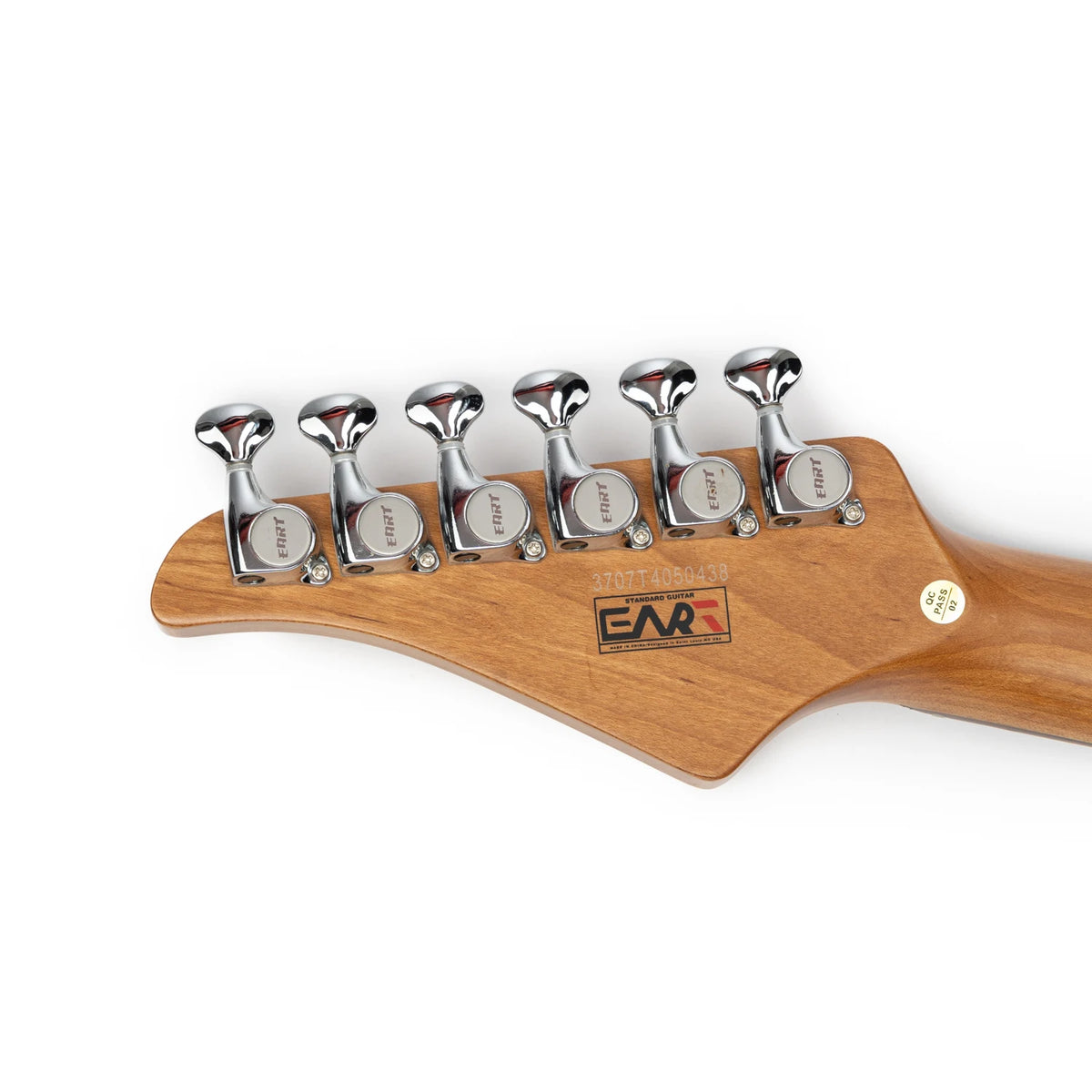 EART Guitarra EYP-TLC Eléctrica 6 Cuerdas Cuerpo Sólido Asado Bookmatch Caoba Traste de Acero Inoxidable Recién llegados