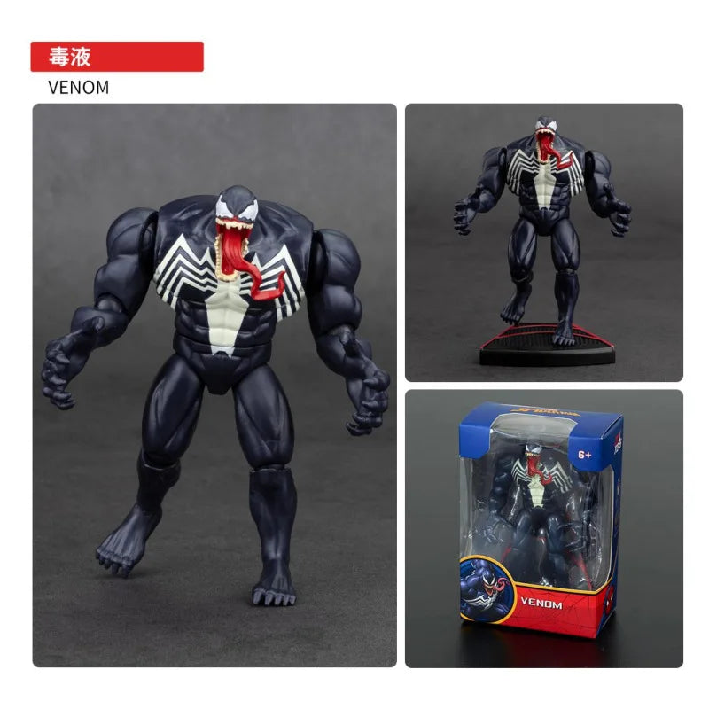 ZD Original Spider Man 4 pulgadas verde GOBLIN Doctor pulpo VENOM figuras de acción MILES GWEN ELECTRO SCARLET SPIDER 2099 juguetes de rinoceronte