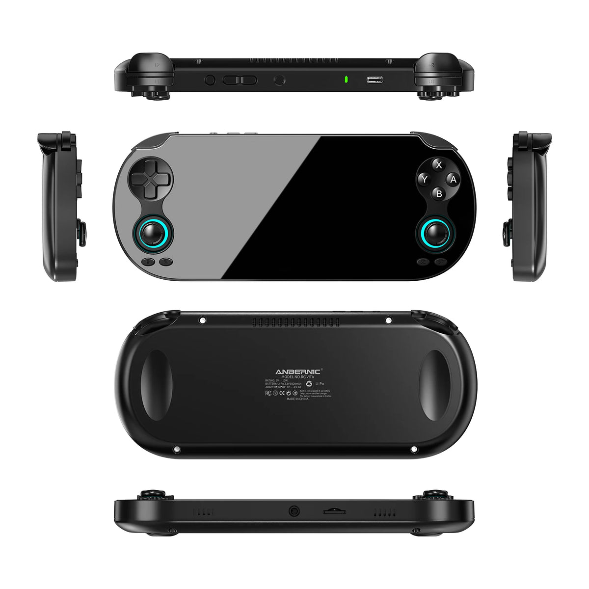 Consola de videojuegos portátil ANBERNIC RG VITA, pantalla táctil IPS de 5.46", Android, 5000mAh, reproductor de juegos portátil multiemulador, WIFI 5, transmisión por IA