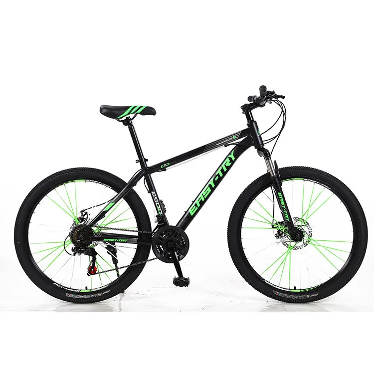 Suministro de fábrica OEM ODM bicicleta de montaña MTB de acero de 21 velocidades de 26, 27.5 y 29 pulgadas