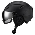 Eastinear Casco Esquí Gafas de nieve en un Casco de seguridad hombres y mujeres Esquí Snowboard Casco deportivo para adultos y niños