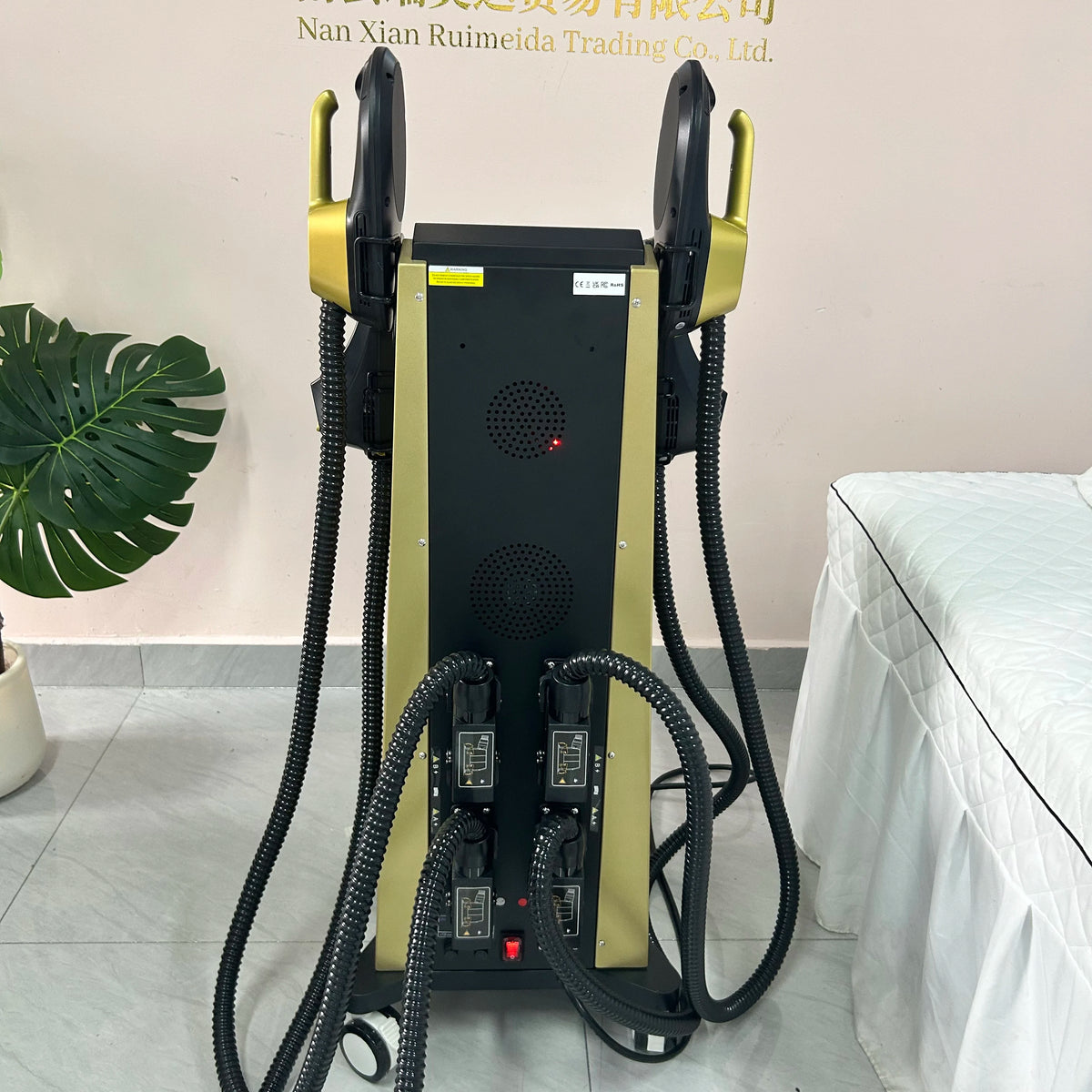Máquina de Tonificación Corporal EMS MYOslim 20Tes 8500W, Estimulador Muscular HI-EMT, Equipo de Fitness para Entrenamiento en Casa y Uso Personal