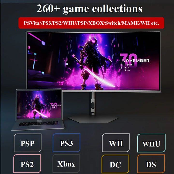 Disco duro retro de 12TB con más de 100,000 juegos retro para Hyperspin, Launchbox y Retrobat, compatible con PSP, PS3, PS2, Switch, Plug &amp; Play, excelente regalo.
