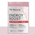 30 parches Energy Boost Parches transdermicos Ginseng Vitamina B12 aumenta la energía física y mental