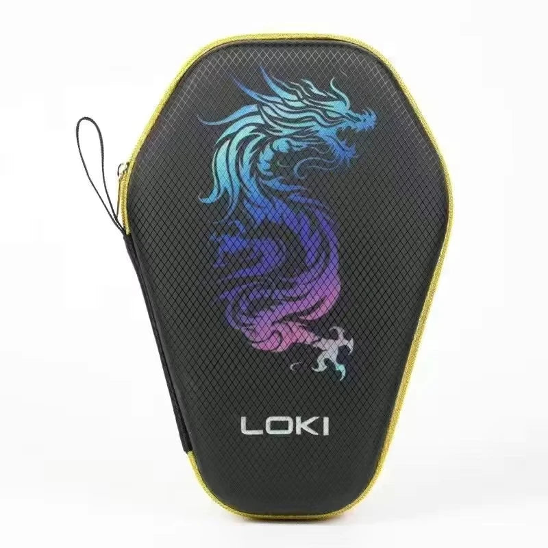 5 estilos LOKI EVA, bolsas deportivas rígidas para raquetas, funda para raqueta de tenis de mesa, funda protectora impermeable de alta calidad para pala de Ping Pong