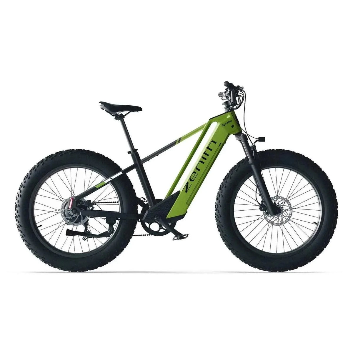 Bicicleta eléctrica para adultos Cyrusher Zenith, motor de 250W, batería de 52V15Ah, velocidad máxima de 25 km/h, autonomía de 96 km, amortiguador, neumático de 26 pulgadas
