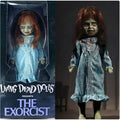 Mezco Horror Living Dead Dolls The Exorcist Anime conjunto móvil de alta calidad figura de acción de PVC juguete de modelos coleccionables regalos