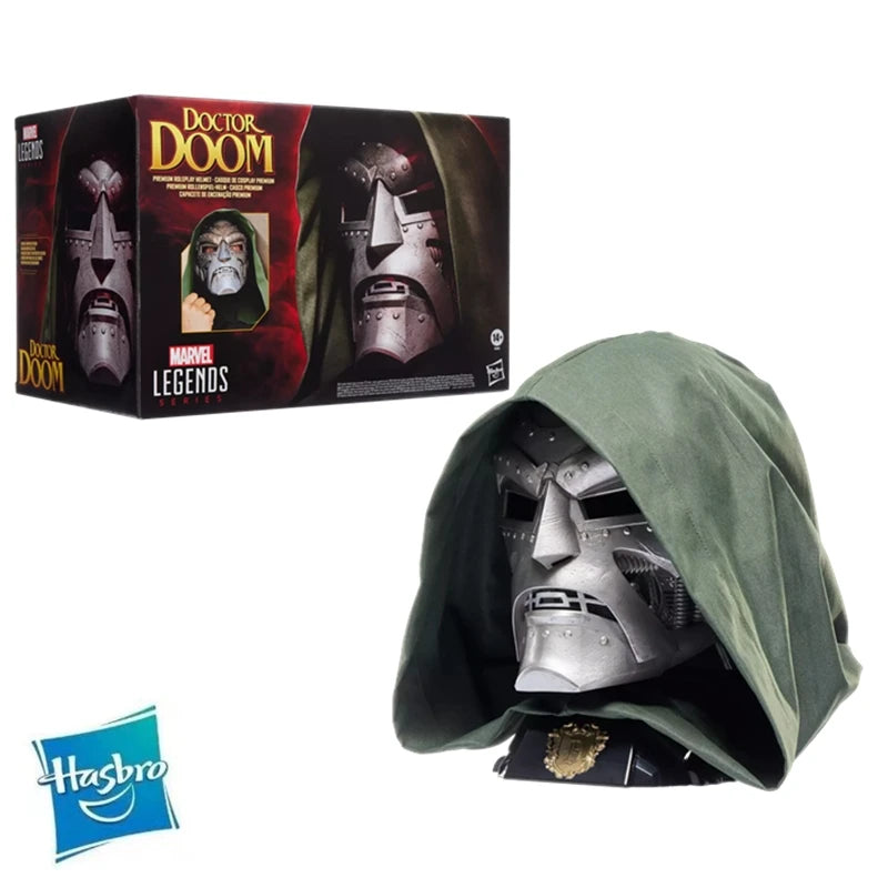 Figura de acción premium del casco del Doctor Doom de la serie Marvel Legends de Hasbro, juguete coleccionable, regalo para adultos