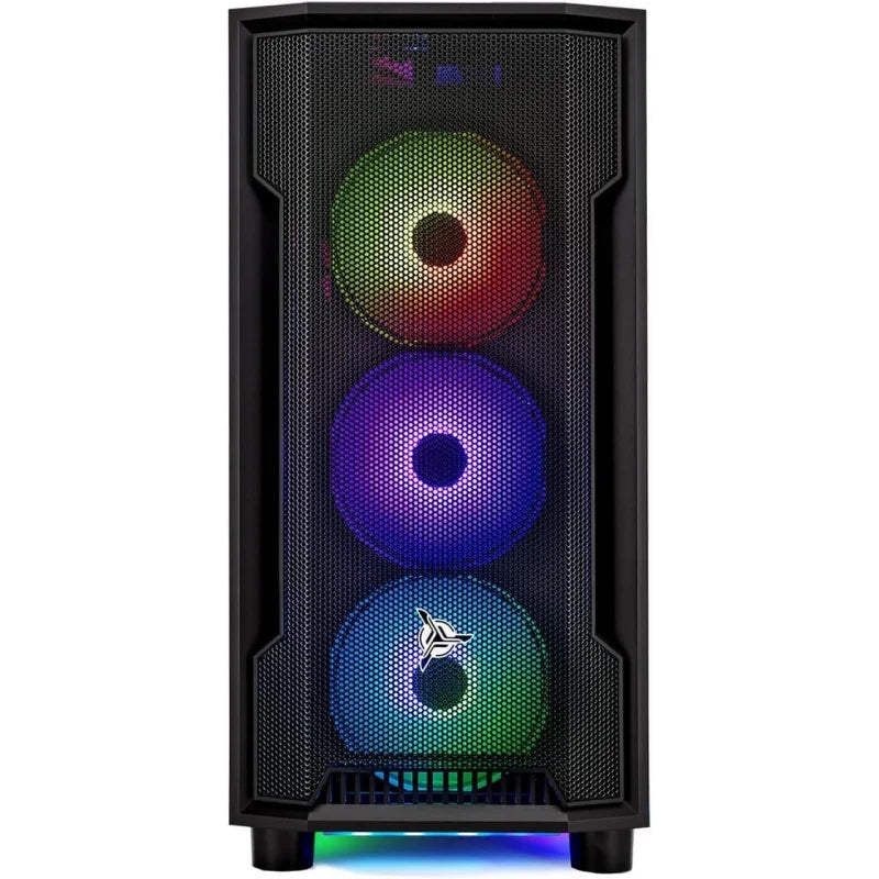 PC de Escritorio para Juegos Shadow, Ryzen 5 9600X 3.9 Ghz (5.4GHz Turbo), RX 9060 XT 8GB, SSD NVMe Gen4 de 1TB, 16GB de RAM DDR5 600