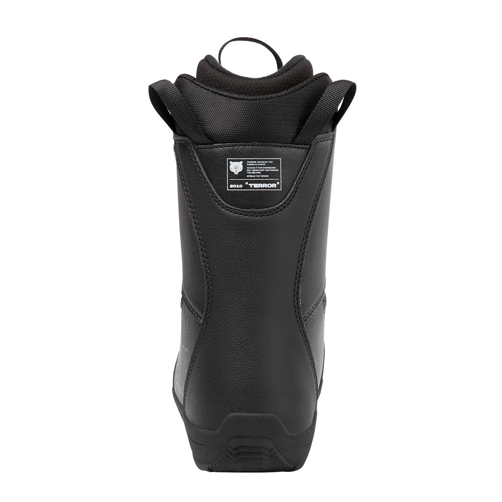 TERROR Fitgo Botas de Esquí de Cierre Rápido, Impermeables y Cálidas, Carcasa de PU, Lengüeta 3D Ajustable, Suela EVA Absorbente