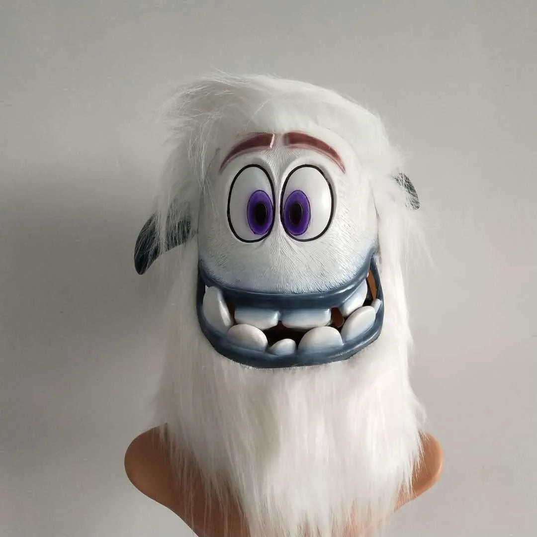 Máscara de monstruo de pelo verde, máscara de Cosplay de monstruo de piel verde, máscara de Halloween, guante de látex de Anime, máscaras Grinch verdes