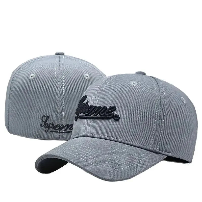 Gorras de béisbol cerradas para hombre y mujer, gorras para cabezas grandes y pequeñas, artículos de sombrerería de alta calidad