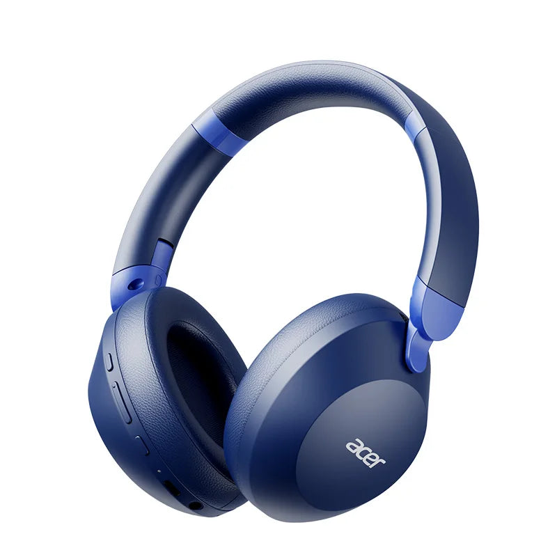 Acer Ohr653 Over-Ear Bluetooth Wireless Headphones with 6.0 Chip, Full-Coverage Ear Design, Foldable, Deep Bass, Noise Reduction for Calls, 50 Hours of Ultra-Long Battery Life, Dedicated Headphones for Gaming and Music