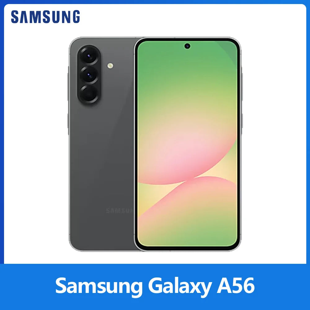 Samsung Galaxy A56 5G, 6.7", cámara de 50 MP, batería de 5000 mAh, IP67
