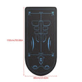 Estera de Yoga para placa Abdominal, rueda de rodillo Ab, amortiguador antideslizante para Yoga, ejercicio silencioso, entrenamiento de Pilates en el suelo para mujeres y hombres
