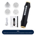 Máquina Facial Portátil de Burbujas de Oxígeno, Pluma de Burbujas de CO2, Dispositivo de Belleza para Limpieza Facial con Agua, Masajeador con Cápsulas de CO2