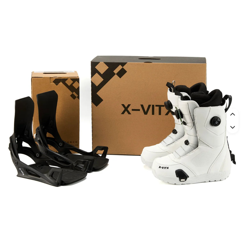 X-VITX - Fijaciones para Tabla de Snowboard con Precio Económico, Se Puede Combinar con Juego de Botas