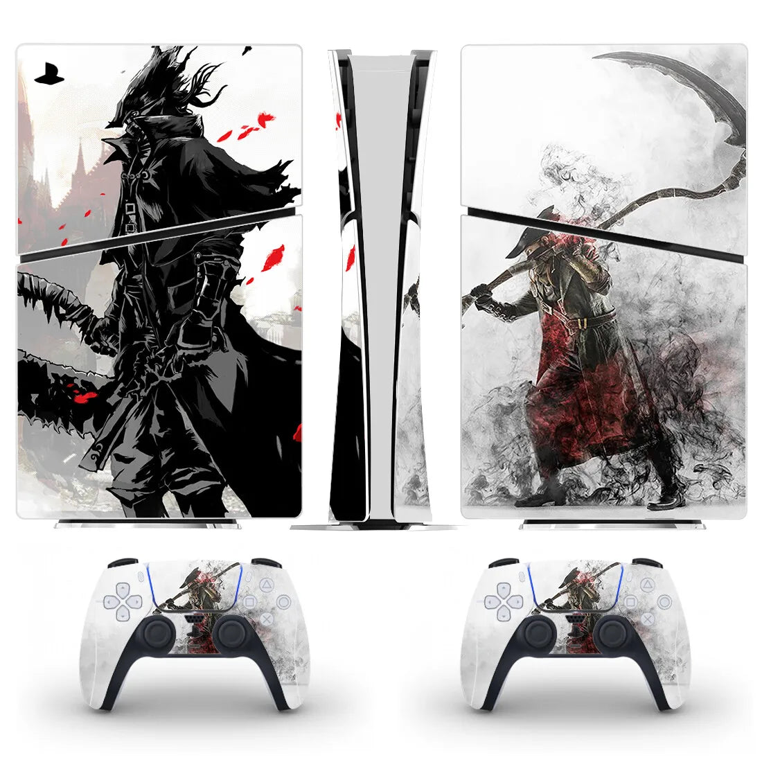 New Game PS5 Slim Digital Skin Sticker Decal Cover for Console and 2 Controllers PS5 Slim Sticker Vinyl