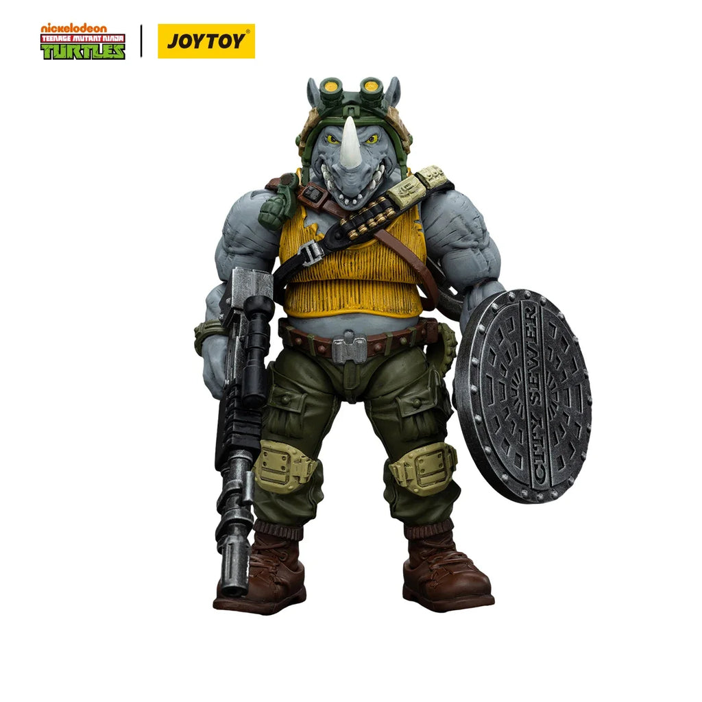 JOYTOY TMNT Rocksteady Beebop 1/18 Action Figure Model Toys