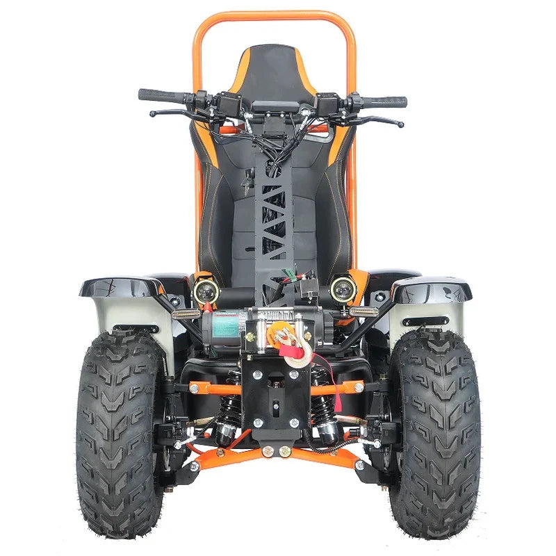 Scooter KW V 4WD con Motor de 00W de Potencia/H, Uso Agrícola, Certificación CE 4*4 ATV COC EEC, Sensor de Carga 0Kg, Sumeide