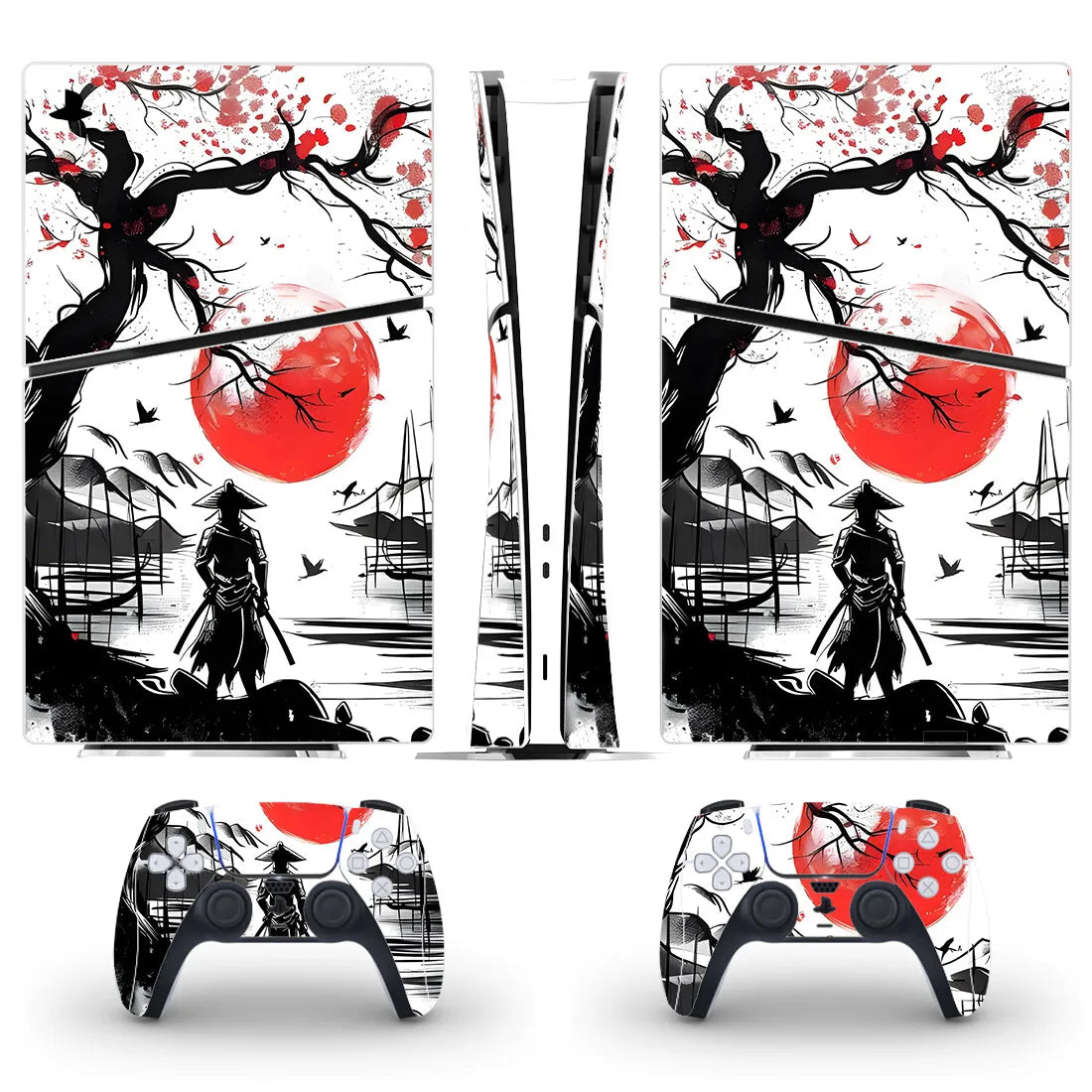 Vinilo para PS5 Slim, paisaje japonés