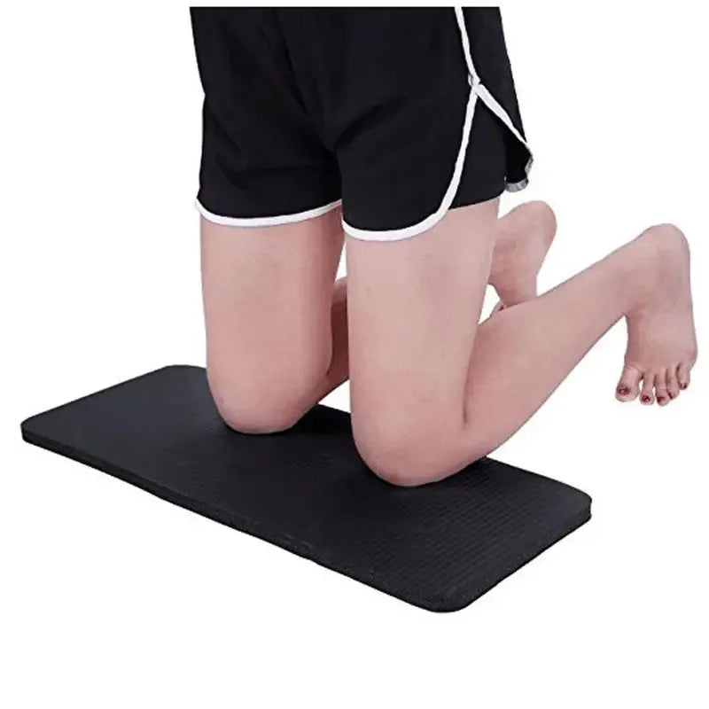 Almohadilla Gruesa para Rodillas de Yoga de 15 mm, Cómoda, Antideslizante, para Gimnasio, Fitness, Pilates, Ejercicio en Casa, Soporte para Rodillas y Codos, Protección para el Suelo