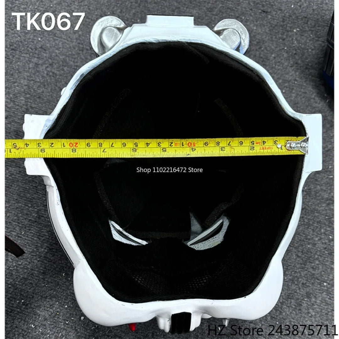 SW AT Driver Helmet Clone Helmet Mask Halloween Cosplay Costume Resin Full Head Mask Collectable Cos Prop TK067