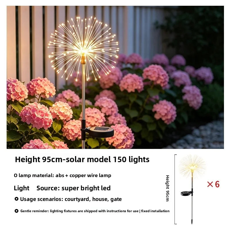 New Style Outdoor Waterproof Atmosphere Solar Ambient Lighting For Courtyard Park Landscaping Home Garden Decoration Lawn Lamp