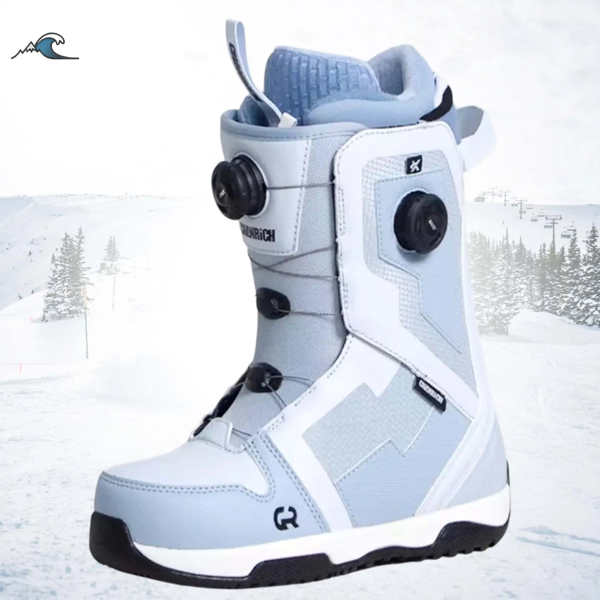 Botas de Snowboard Freestyle Impermeables, Resistentes al Viento y al Frío, Transpirables y Ligeras para Sistema de Invierno y Todas las Temporadas