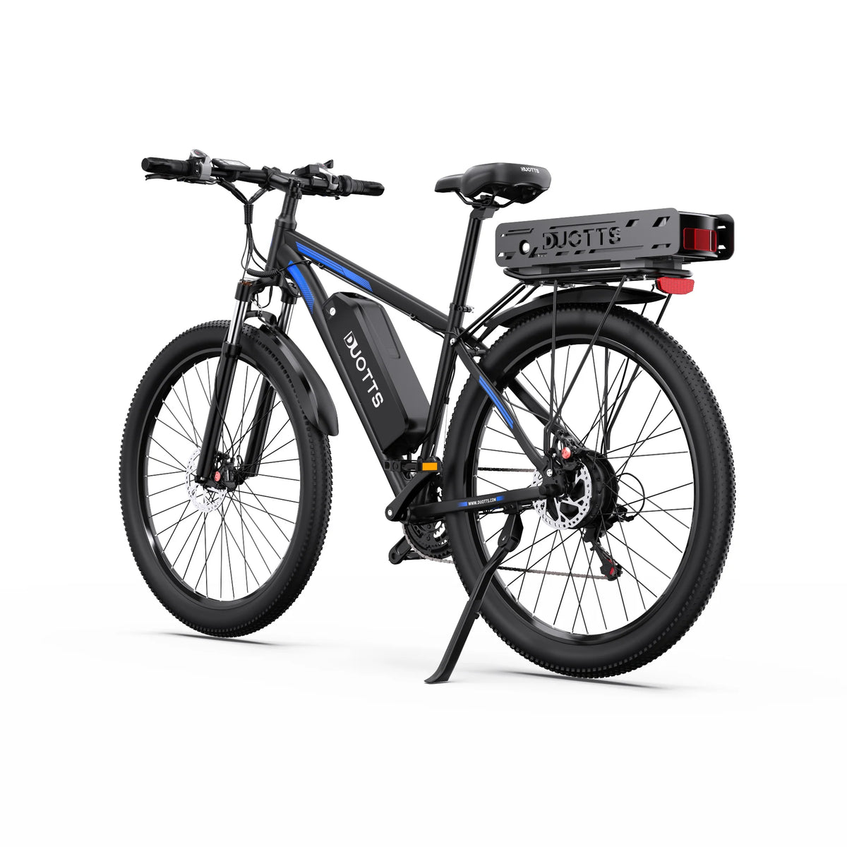 DUOTTS C29-K 750W Electric Bike 48V37.5AH Battery 150KM PAS Max Range Smart App Control Hydraulic Brakes, Fork Suspension 29Inch Tire Dual Batteries Design City Road All-Terrain E-Bicycle