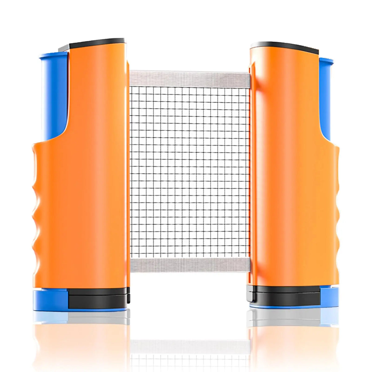 Red de tenis de mesa retráctil de 72 "con abrazaderas, estante de red de Ping Pong portátil para cualquier mesa, postes de estante de red de tenis de mesa de repuesto