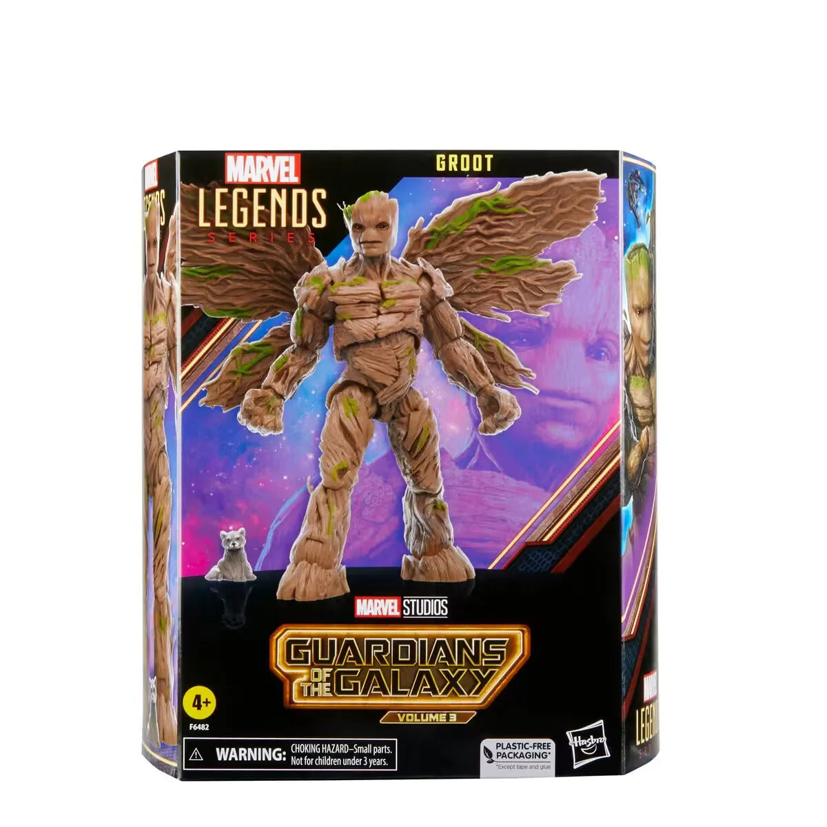 Figura de acción de 6" de Marvel Legends Guardians of the Galaxy: Star Lord, Nebula, Adam Warlock, Drax, Rocket, Mantis, Kraglin, Groot, Cosmo Wave