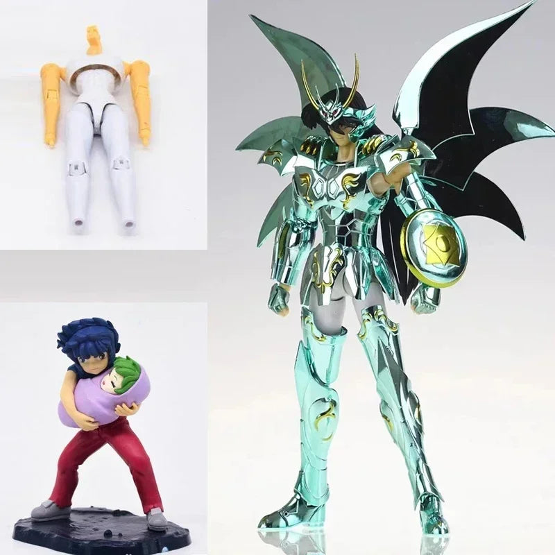 [En stock] Figura de acción JM.MST Saint Seiya Myth Cloth EXM Dragon Shiryu Hyoga Cygnus Andromeda Shun God V4 Zodiac Knights