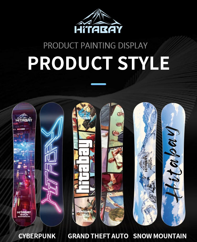 Tablas de Snowboard para Adultos, Tabla de Snowboard All Mountain, Diseño Personalizado, Almacén en Rusia, Tabla de Snowboard Camber