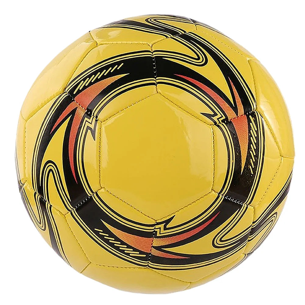 Balón de Fútbol Cosido a Máquina Tamaño 5, Balón de Fútbol Profesional Impermeable con Exterior de PVC para Partidos Deportivos