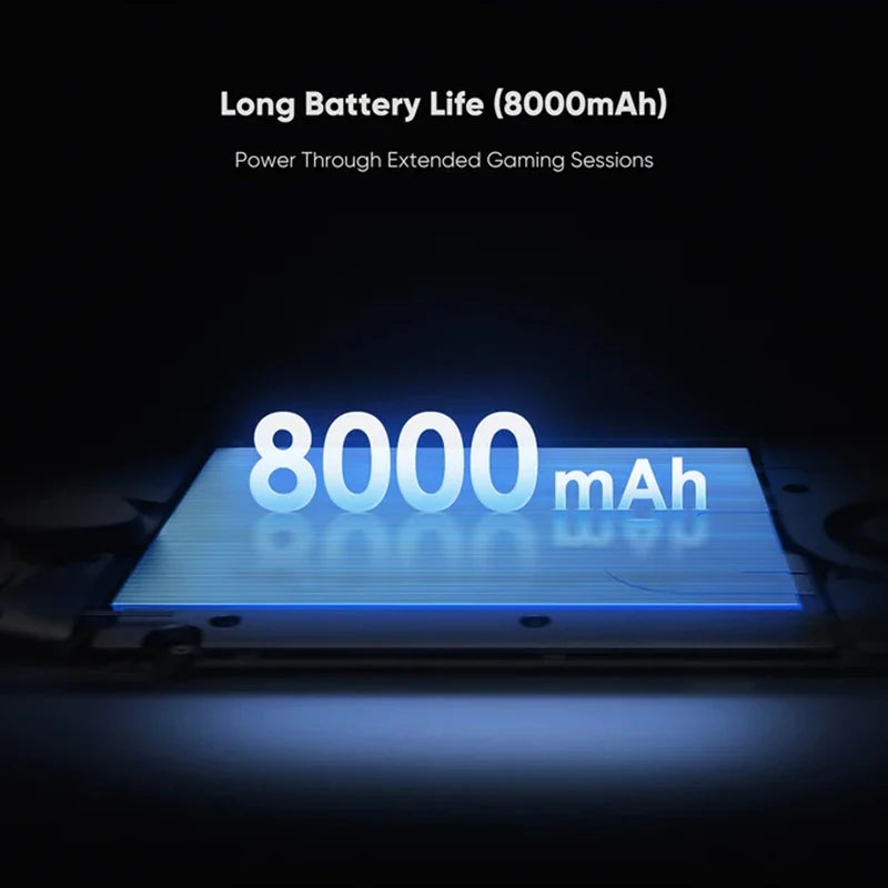 Consola de Juegos Portátil AYN, Pantalla AMOLED de 6" y 120Hz, Salida DP 4K, Batería de 8000mAh, Android 15, Reproductor de Juegos Portátil