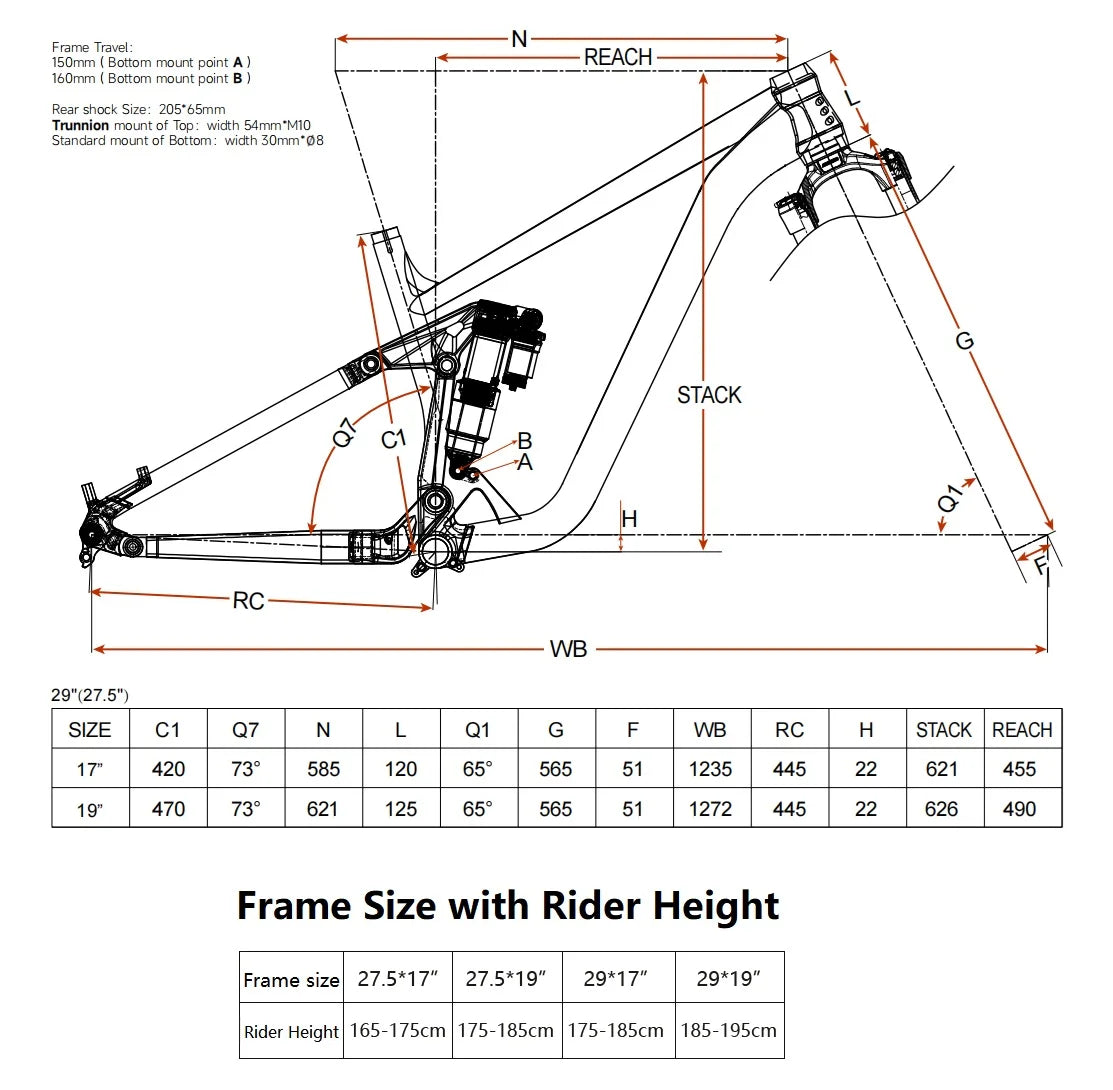 Bicicleta de montaña TWITTER HD de 27.5/29 pulgadas, recorrido de 150 mm, ENDU150 M6100/NX-12S AM, bicicleta de montaña de aluminio con doble suspensión y horquilla de aire/aceite