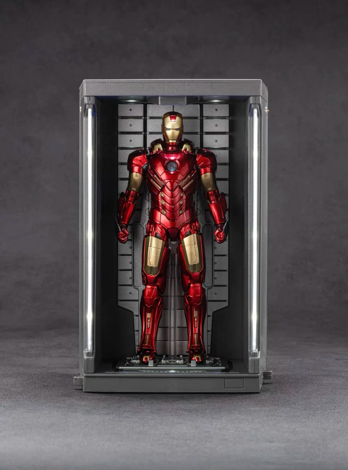 En Stock, Juguete Oficial ZD Toys, Serie Completa Iron Man Hall of Armor 2.0, Figura de Acción Coleccionable, Decoración, Regalo