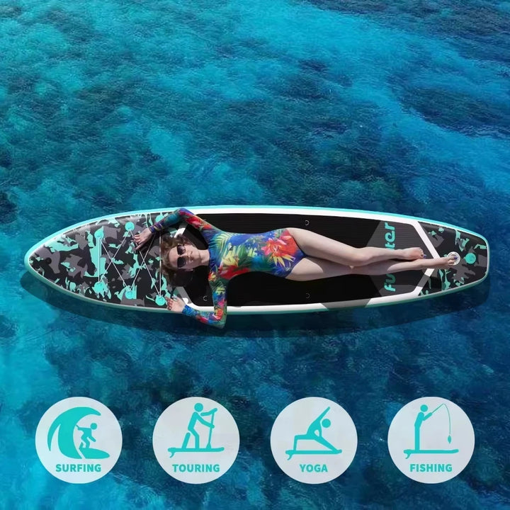 Tabla de Paddle Surf Inflable FunWater SUPFW32C, Tabla de Surf, Tabla de SUP, 11&
