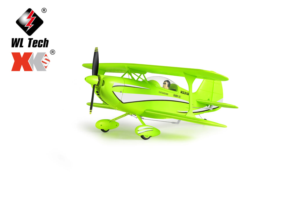 Avión de Control Remoto WLtoys 2026 A310 con Motor sin Escobillas 3D/6G con Giroscopio, Doble Ala, Avión de 4 Canales, Modelo de Juguete RC 3D