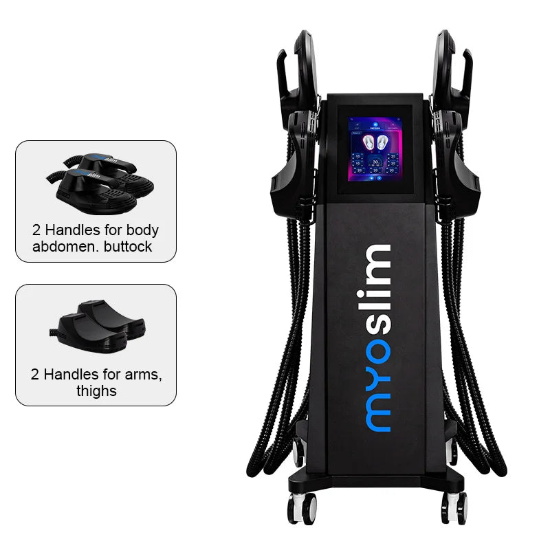 Máquina de Tonificación Corporal EMS MYOslim 20Tes 8500W, Estimulador Muscular HI-EMT, Equipo de Fitness para Entrenamiento en Casa y Uso Personal
