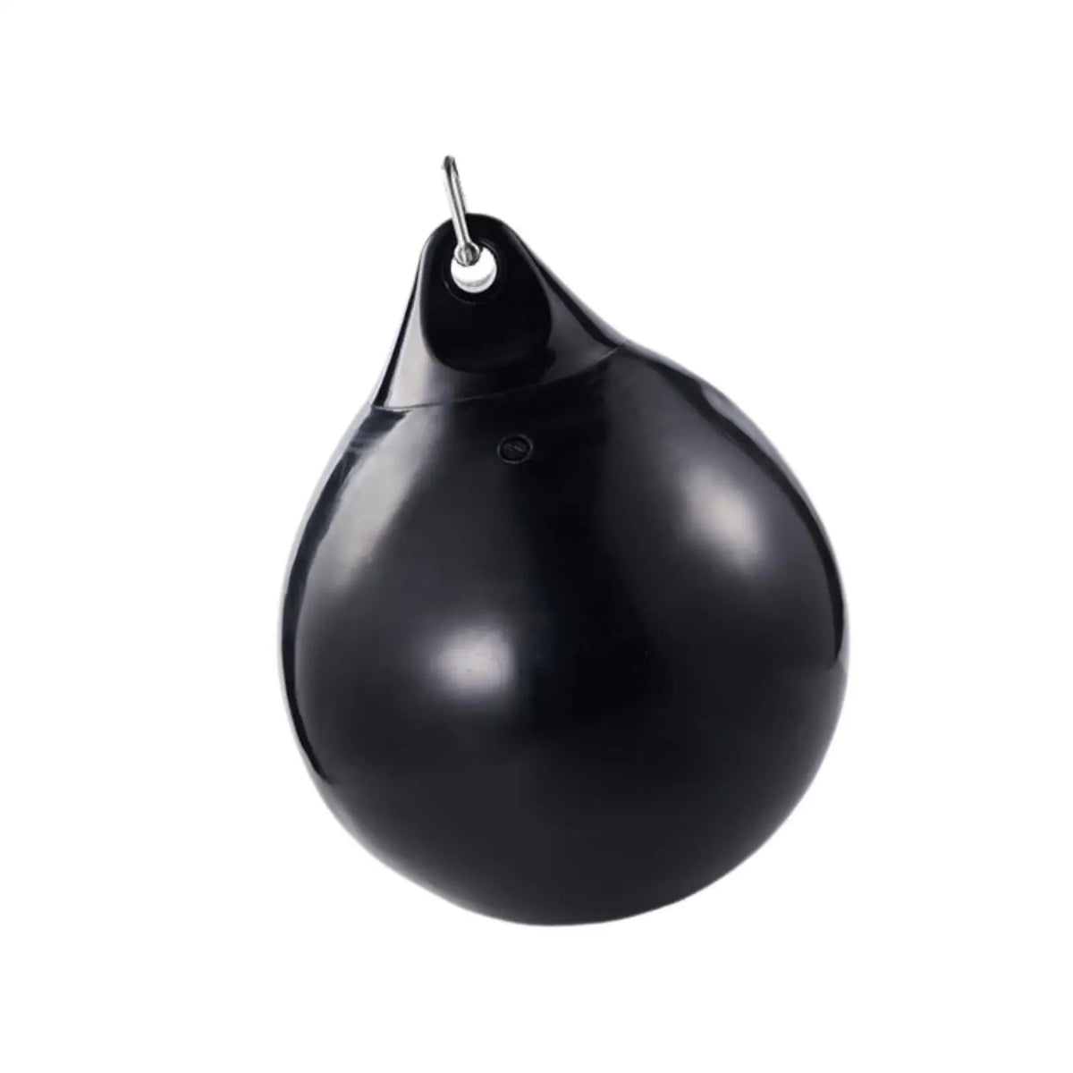 Saco de boxeo con forma de gota de agua, fabricado en PVC, ideal para entrenamiento de velocidad, reacción, agilidad, coordinación ojo-mano y para usar en casa o en el gimnasio.